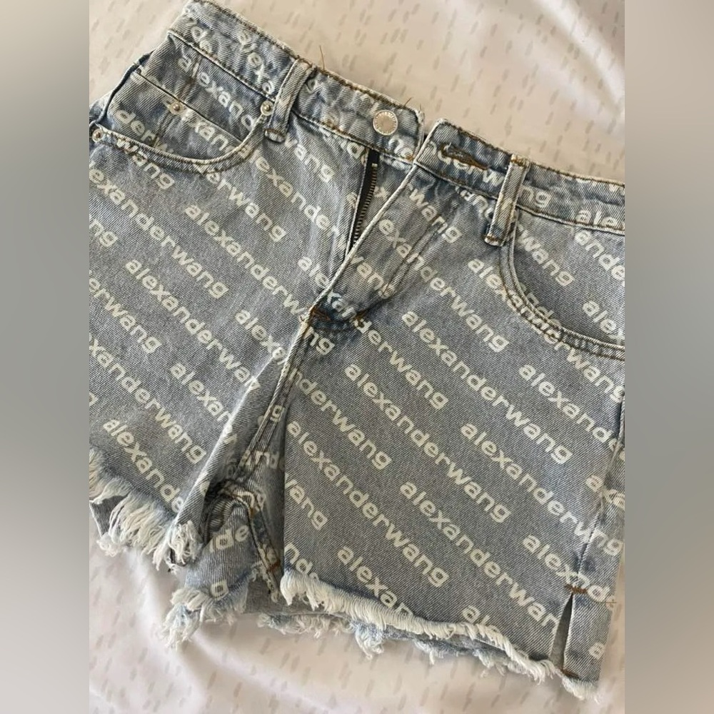 Alexander Wang High Rise Shorts Size 24